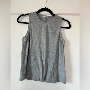 Reformation Cotton Grey Tank